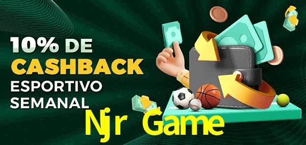 10% de bônus de cashback na Njr Game